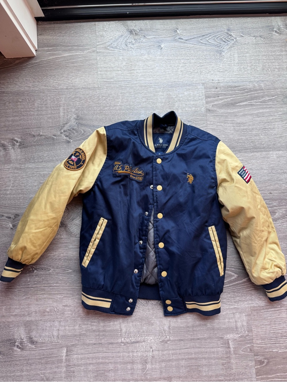 US Polo Assn Letter Jacket